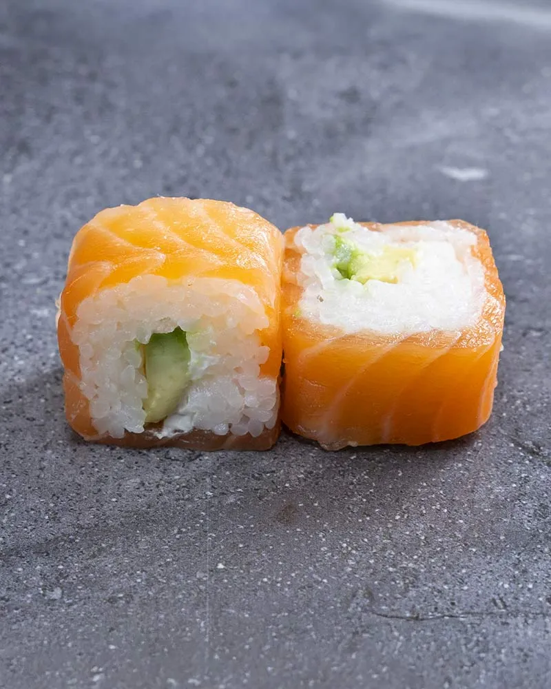 SALMON AVOCADO CHEESE